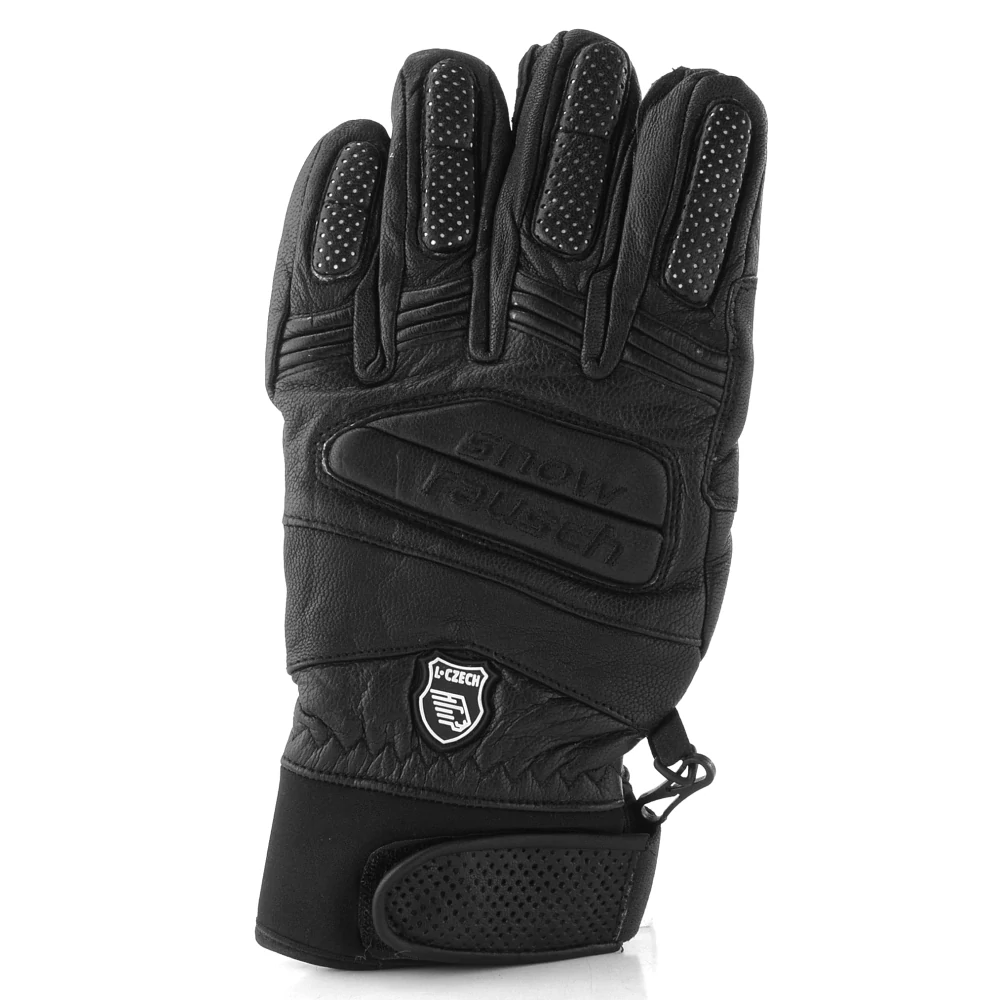Lyžařské kožené rukavice snow rausch L-CZECH V - XXL
